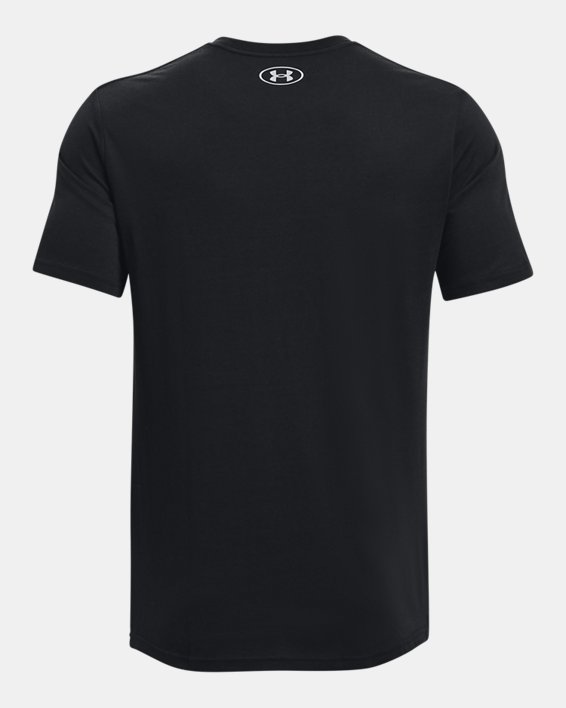 Men's UA Stacked Logo Fill T-Shirt, Black, pdpMainDesktop image number 5